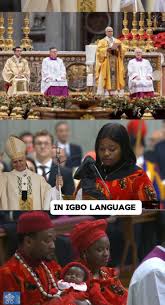 CATHOLIC MASS IN THE VATICAN, ROME SAID IN IGBO LANGUAGE 2025