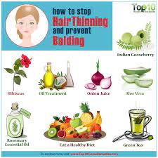 Foods like refined flour, bread and sugar (yes, again!) are all high gi foods. How To Stop Hair Thinning And Prevent Balding Top 10 Home Remedies