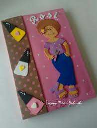 Capa De Caderno Em Eva Professora Capa Decorada Manicure Artesanato Para Adolescentes Cadernos Decorados Capa De Caderno