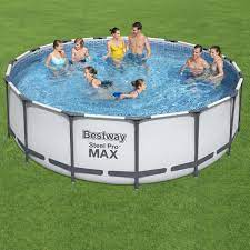 piscine tubulaire bestway 4 57m x 1 22m filtre a cartouche