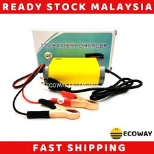 Pastikan kabel cas tercabut ketika daya baterai smartphone xiaomi mencapai 100%. Charger 12v 2a Pengecas Bateri Motorsikal Charger Battery Motorcycle Shopee Malaysia