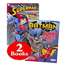 Cheap bookends, buy quality education & office supplies directly from china suppliers:1 pcs new creative superman metal bookends book stopper holder dc super hero book end enjoy free shipping worldwide! Bendon Publishing Dc Comics Batman Superman Coloring And Activity Book Set Two 96 Page Books Walmart Com Walmart Com