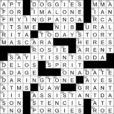 Short Order Bear Crossword Clue Archives Laxcrossword Com
