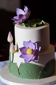 Lotus Flower Wedding Cake Lotus Cake Flower Cake Wilton Cake Decorating