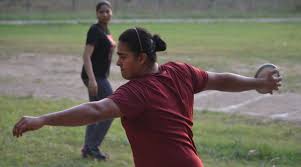 Kamalpreet is in second place what a brilliant discus was thrown by kamalpreet kaur of india. Record Breaker Kamalpreet Readies For Big Throw On Biggest Stage Olympics News The Indian Express