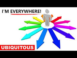 Learn English Words Ubiquitous Meaning Vocabulary Lesson With Pictures And Examples Youtube