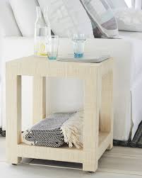 Blake Raffia Side Table Serena Lily Site Side Table Furniture Table