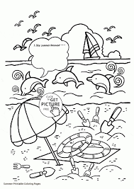These free summer coloring pages are pdf files. Fun Coloring Pages For Kids Fabulous Photo Inspirations Summer Page Awesome Images Best Sheet Approachingtheelephant
