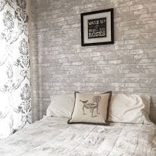 Video White Brick Feature Wall Brewster Home Feature Wall Bedroom Wallpaper Bedroom Feature Wall Brick Wallpaper Bedroom