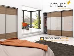 Venite a trovarci e lasciatevi consigliare dai nostri interior designer. Kit Per Porte Scorrevoli E Kit Per Porte A Libro Kit Per Armadio Due Ante Scorrevoli Soft 18 Mm Placard Emuca 3 Metri
