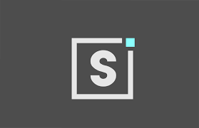 Here's a look at how to design a banner. Grey S Alphabet Letter Icon Logo Square Design For Company And Business Identity With Blue Dot 2638725 Vector Art At Vecteezy