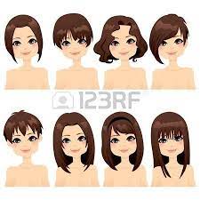 Sweet Long Hair Brunette Paper Doll Game Women Fashion Clothing Square Face Hairstyles Face Shape Hairstyles Oblong Face Hairstyles