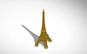All public spaces may be closed if required, and bag and parcel checks put in place. Torre Eiffel Tinkercad