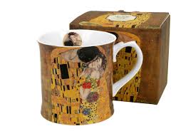 Olej i złoto na płótnie. Porcelana Do Kuchni Filizanki Do Kawy Serwisy Duo