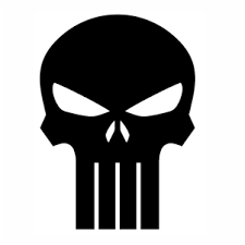 A variation of the punisher's skull emblem that was used by protesters at the 2017 unite the right the punisher logo (means) we're out to kill people, and that's not the meaning behind that. Punisher Skull Black Svg File Skull Svg Cut File Download Jpg Png Svg Cdr Ai Pdf Eps Dxf Format