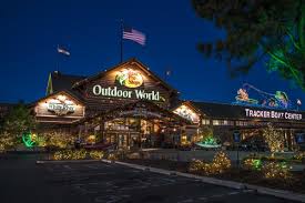 It operates some 160 stores in the us and canada under the bass pro shops outdoor world and cabela's banners. Bass Pro Shops Outdoor World The Grandaddy Of All Outdoor Stores