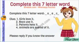 Our unscrambler tool will help you in countless word puzzles and games with scrambled letters, such as scrabble, words with friends, jumble, text twist. Complete This 7 Letter Word O A C Puzzles Riddles