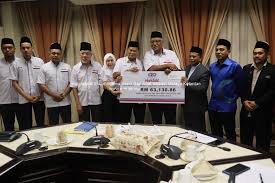 Take tcb with you anywhere! Portal Rasmi Maik Majlis Penyerahan Cek Zakat Perniagaan Co Op Bank Pertama Malaysia Berhad Bagi Tahun 2018 Kepada Maik