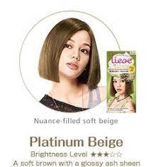 Beautylabo 'pearl ash' sebenernya naksir warnanya, cuman blm berani berpindah hati dari si liese xd. Kao Liese Bubble Hair Color Platinum Beige Liese Bubble Hair Color Liese Hair Color Hair Color