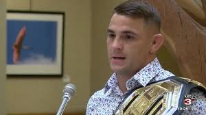 UFC Fighter Dustin Poirier receives key to city