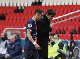 Angel di maria played 62 minutes for psg against nantes before being subbed off by manager mauricio pochettino. V0g6j4cyypemqm