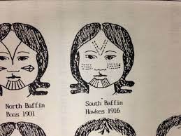 Inuit Facial Tattoos Inspiration Via A Culture Facial Tattoos Inuit Tattoos Inuit