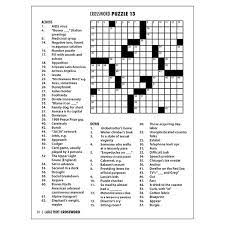 › easy beginner crossword puzzles printable. Large Print Crossword Puzzle Book Vol 1 Foremost Promotions