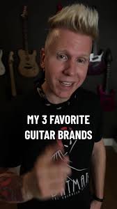 MY 3 FAVORITE GUITAR BRANDS 🎸 #fenderguitars #jacksonguitars  #charvelguitars #electricguitar #guitarist #guitartok #guitarreview