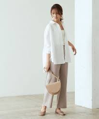 2020最新 若く見られる 50代女性のおしゃれなオフィスカジュアルコーデ特集 folk オフィスカジュアルコーデ 50代 女性