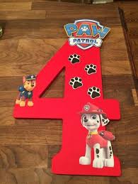 Kostenlose lieferung für viele artikel! Gluckwunsche Kindergeburtstag 4 Geburtstag Junge Paw Patrol Geburtstag Einladungen