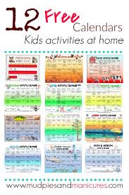 Kids Activities Calendar Kids Activities At Home Calendar Activities Kids Calendar
