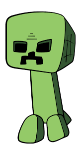 Minecraft Cartoon Creeper Sticker Cartoon Styles Minecraft Stickers Minecraft Anime