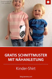 Weitere ideen zu kinder shirts, schnittmuster, schnittmuster kinder. Sewing Instructions With Pattern For A Basic Children S Shirt Do It Yourself Childrens Shirts Shirt Sewing Pattern Knit Baby Dress