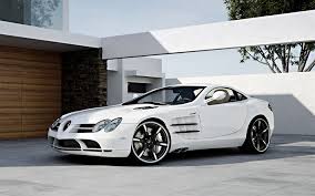 Download Wallpapers Mercedes Slr Mclaren 2017 White Slr Supercar Tuning Slr Mercedes Besthqwallpapers Com Mercedes Slr Slr Mclaren Mercedes Car