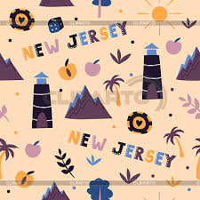 New jersey's official state flag was adopted on march 26, 1896. Jersey Stock Photos And Vektor Eps Clipart Cliparto