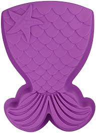 Buy Palksky Mermaid Tail Silicone Cake Pan Jumbo Mermaid Tail Mold Large Mermaid Bread Baking Tray Cheesecake Muffin Cake Mold For Baby Shower Birthdays Parties Random Color Online In Vietnam B0827dm3dc