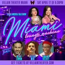 Saturday Gigantic Comedy show featuring Miami Lounge Machine + Grad Shows —  Villain Theater