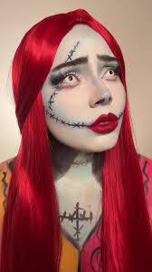 Painting Sally from nightmare before Christmas