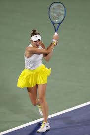 German tennis player tatjana maria, who entered into 4th round, shared her expectations from the confrontation with czech marketa vondrousova. Marketa Vondrousova Eases Past Anastasija Sevastova In Dubai Ubitennis