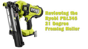 18V One+ Hp Brushless Airstrike 30° Framing Nailer - Ryobi Tools