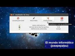 Como Instalar Un Antivirus En Linux Ubuntu Clam Tk Linux Informatica Videos