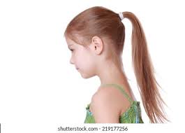 This is the easiest ponytail hairstyle for you to style. Smiling Cute Little Girl Hairstyle Ponytails Stock Photo Edit Now 219177256
