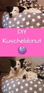 So Nahst Du Einen Kuscheldonut Fur Dein Haustier Haustier Hund Basteln Hunde