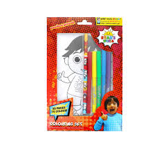 Ryan's world free printable coloring pages. Crayola Ryan S World Color Wonder Mess Free Book Buy Online In Paraguay At Desertcart Com Py Productid 149979346