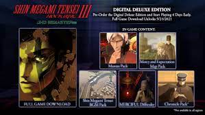 Do you want to grab a ps5 on launch day and enjoy the next console generation starting. Shin Megami Tensei Iii Nocturne Hd Remaster Shin Megami Tensei Iii Nocturne Hd Remaster Early Release Is Now Live Steam News