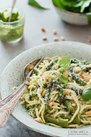 Fruhlingspasta Mit Grunem Spargel Und Barlauchpesto Barlauchpesto Rezept Schnell Kochen Rezepte