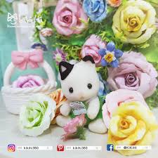 sylvanian families袖珍紙花 instagram interesting things