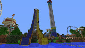 The ultimate destination for 1:1 theme parks in minecraft! Minecraft Theme Park Craftventure By Rob Plays