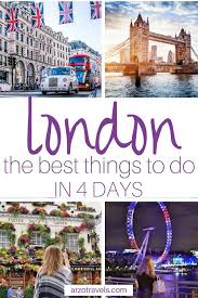 A Fun 4 Day London Itinerary Arzo Travels Travel Guide London Things To Do In London Travel Tips England