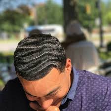 The waves haircuts for men have kinky curls that define a spiral around the gentleman's head. Can You Get Waves If You Re White Asian Or Latino 360waveprocess